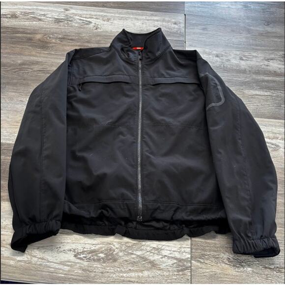 5.11 Tactical Softshell Jacket Series Chameleon Black Mens XL Full Zip Utility - Picture 1 of 10